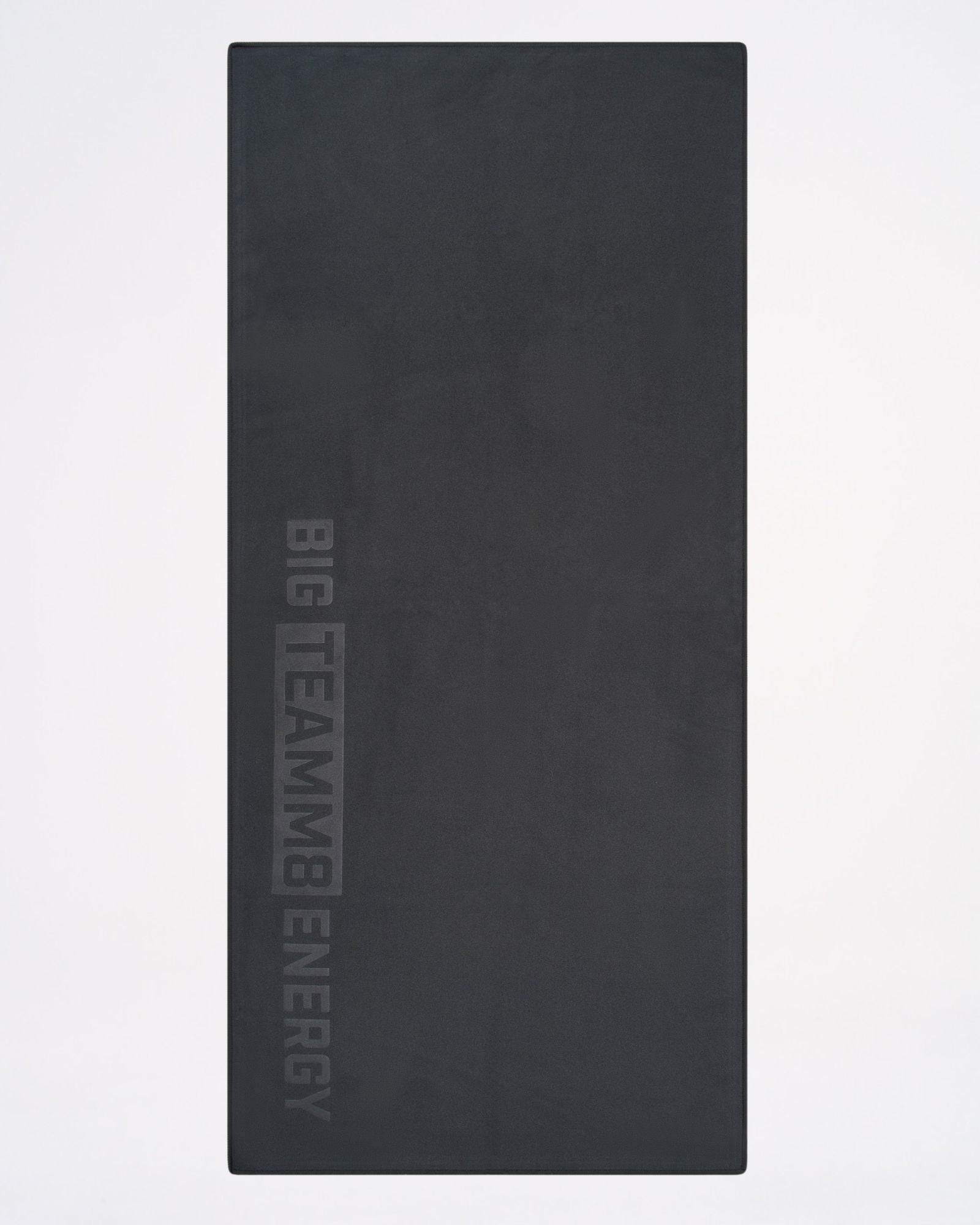 Big T8 Energy Microfibre Towel - Black