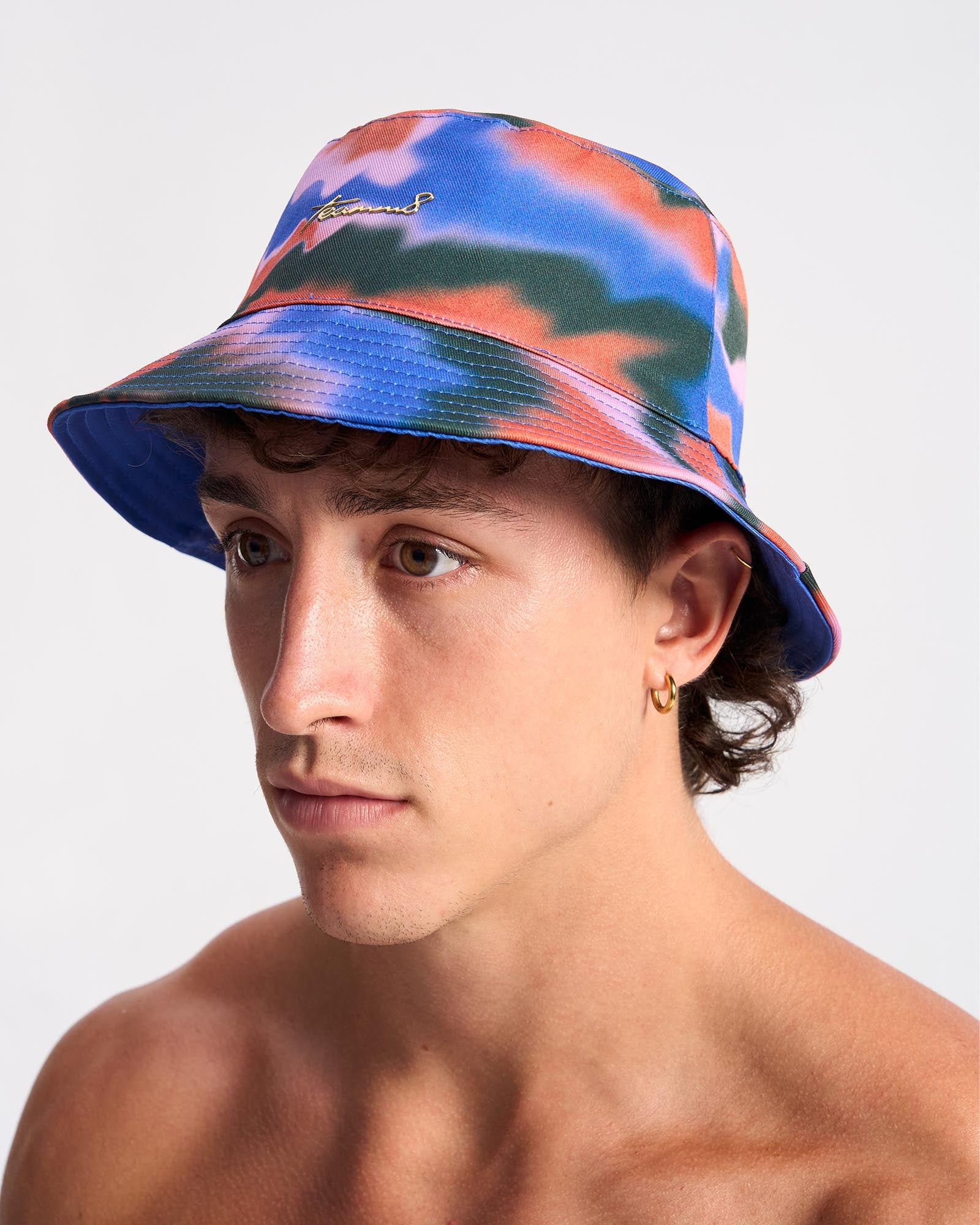 Reef Bucket Hat - Blue Atoll