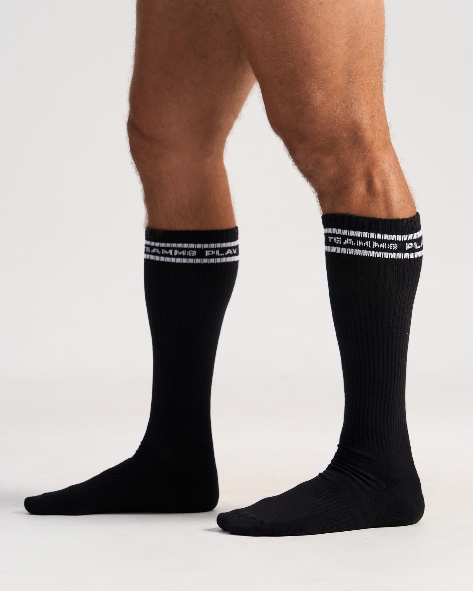 Locker Room Knee High Socks - Jet