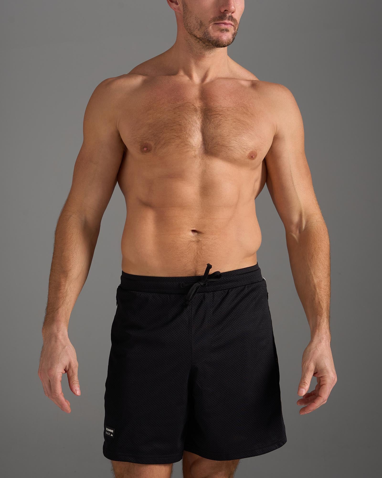 S.S.C. Fraternity Mesh 6" Short - Black