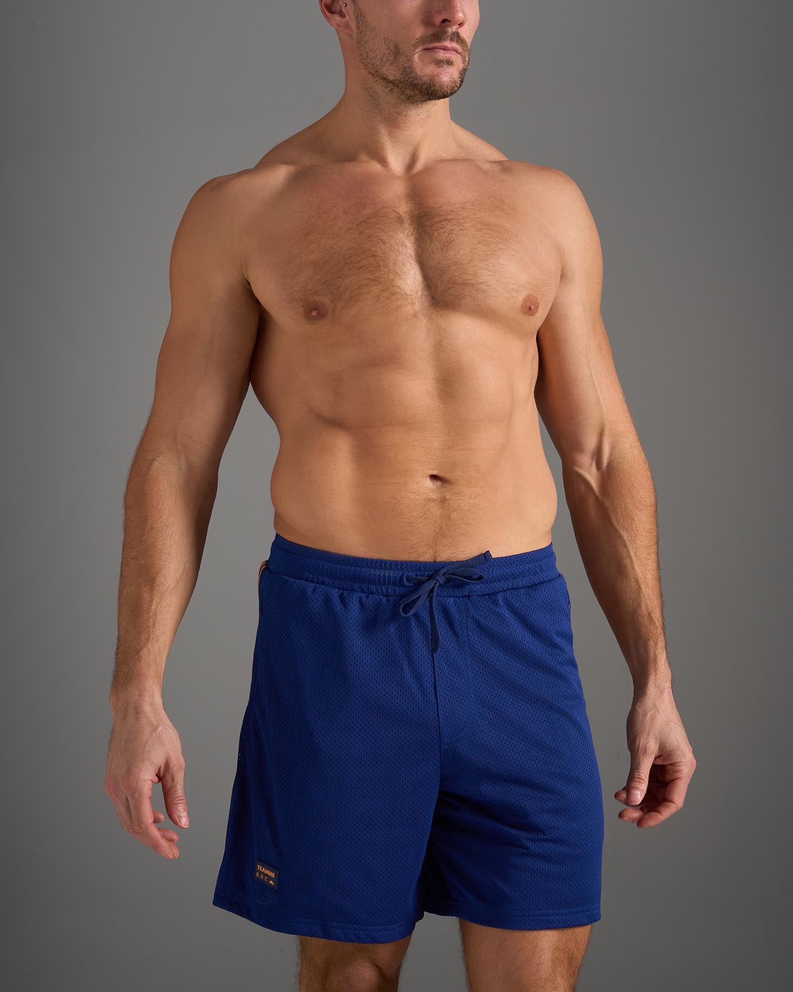 S.S.C. Fraternity Mesh 6" Short - Navy
