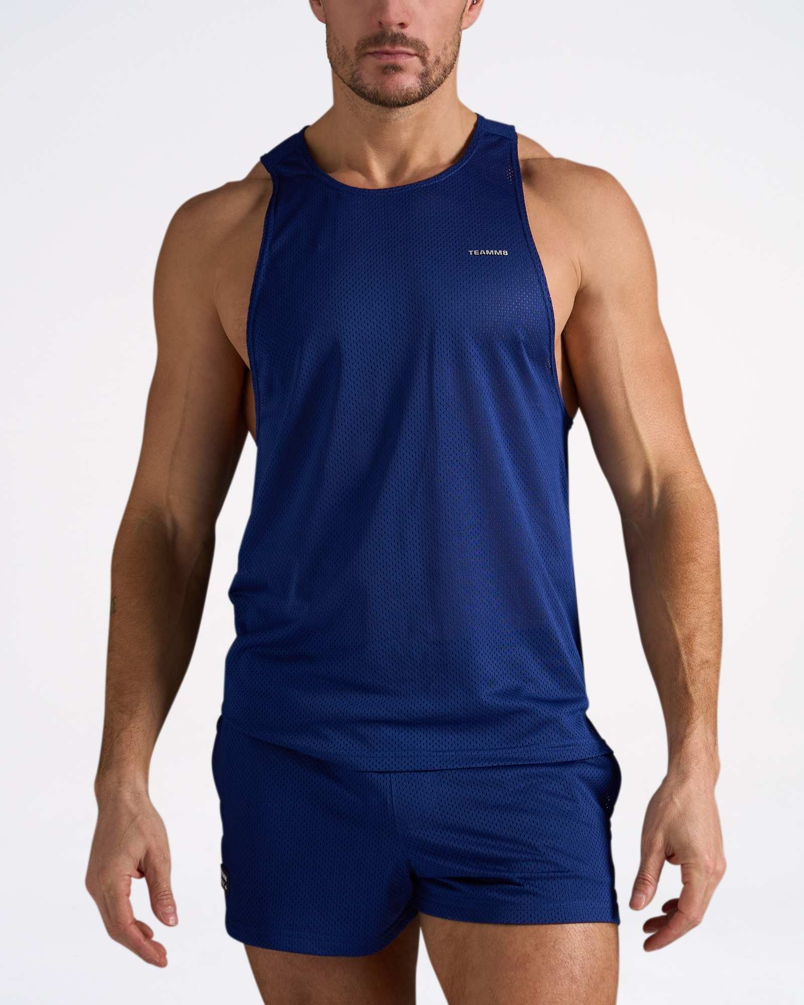 S.S.C. Mesh Tank - Navy