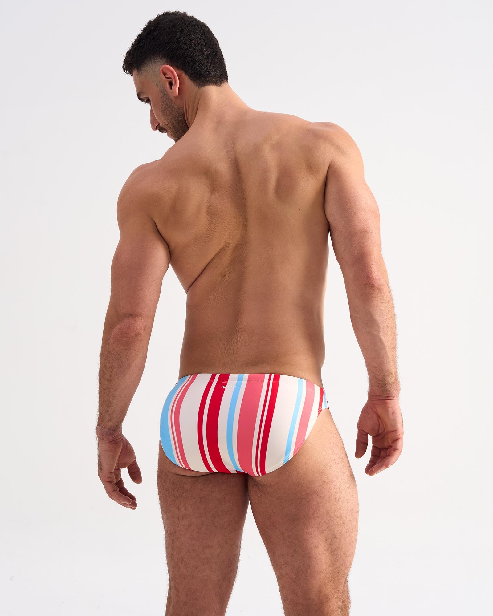 Cabana Bikini Swim Brief - Pink Mix