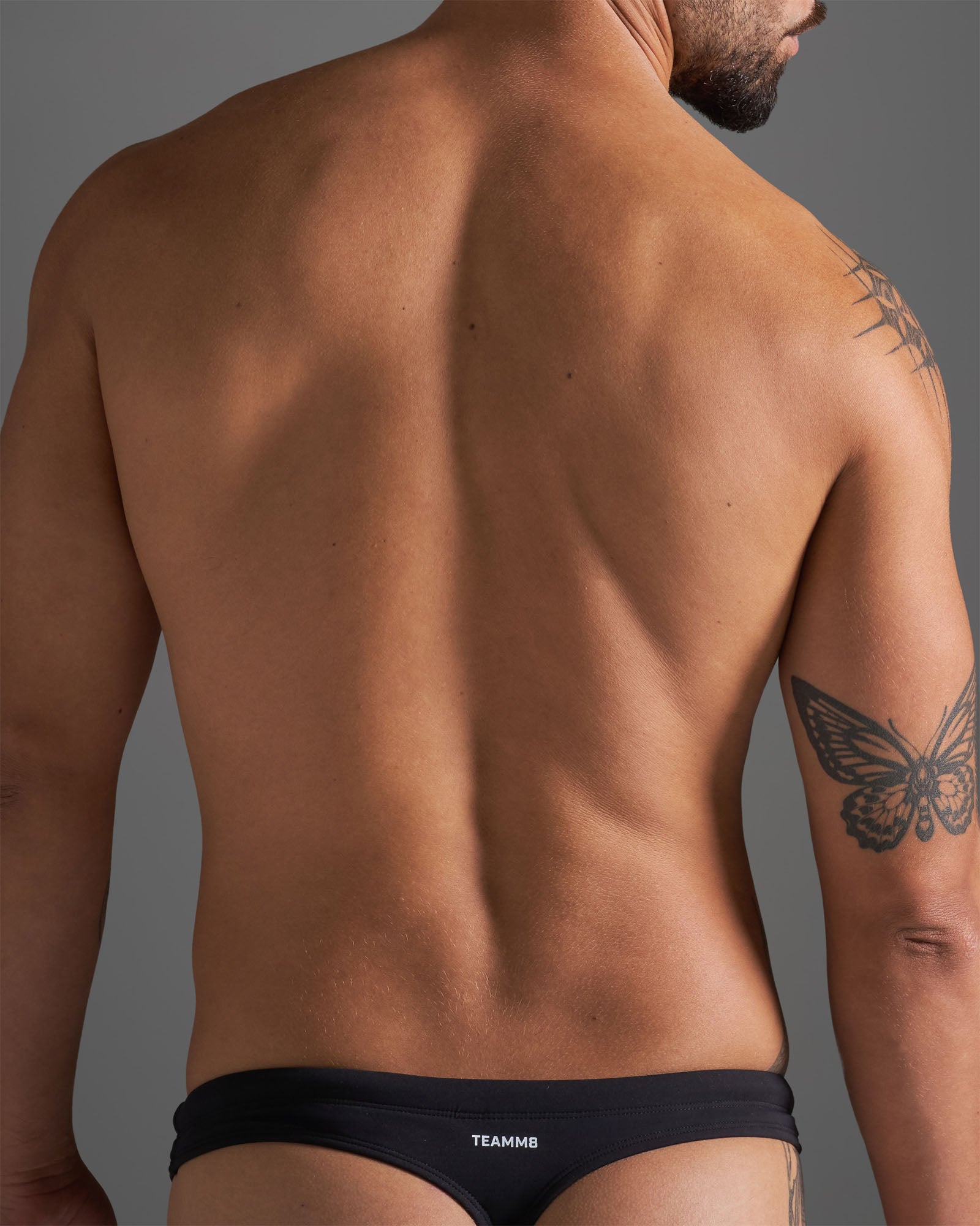 TEAMM8 Standard Swim Thong - Black