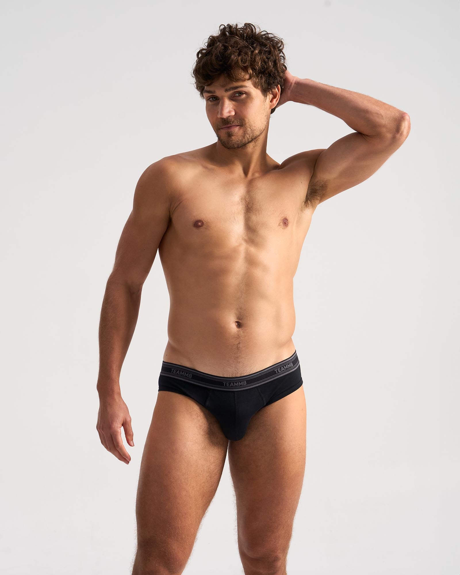 New Cotton Classic Brief - Black