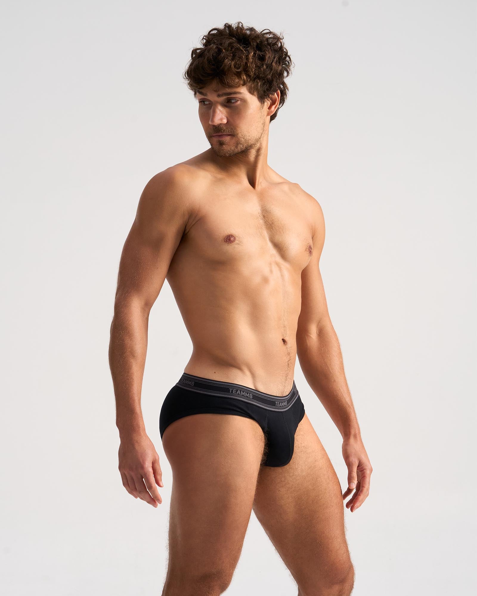 New Cotton Classic Brief - Black