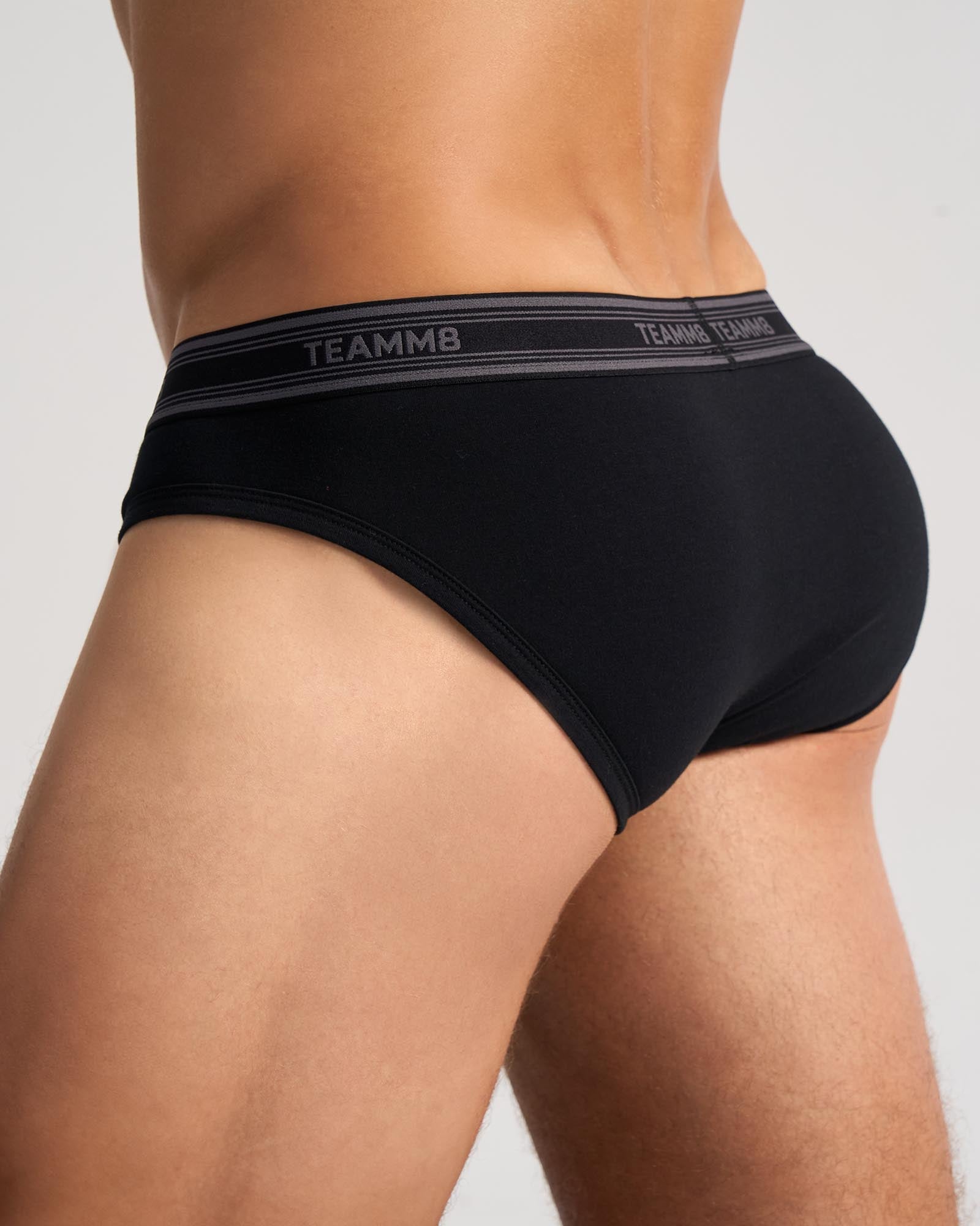 New Cotton Classic Brief - Black