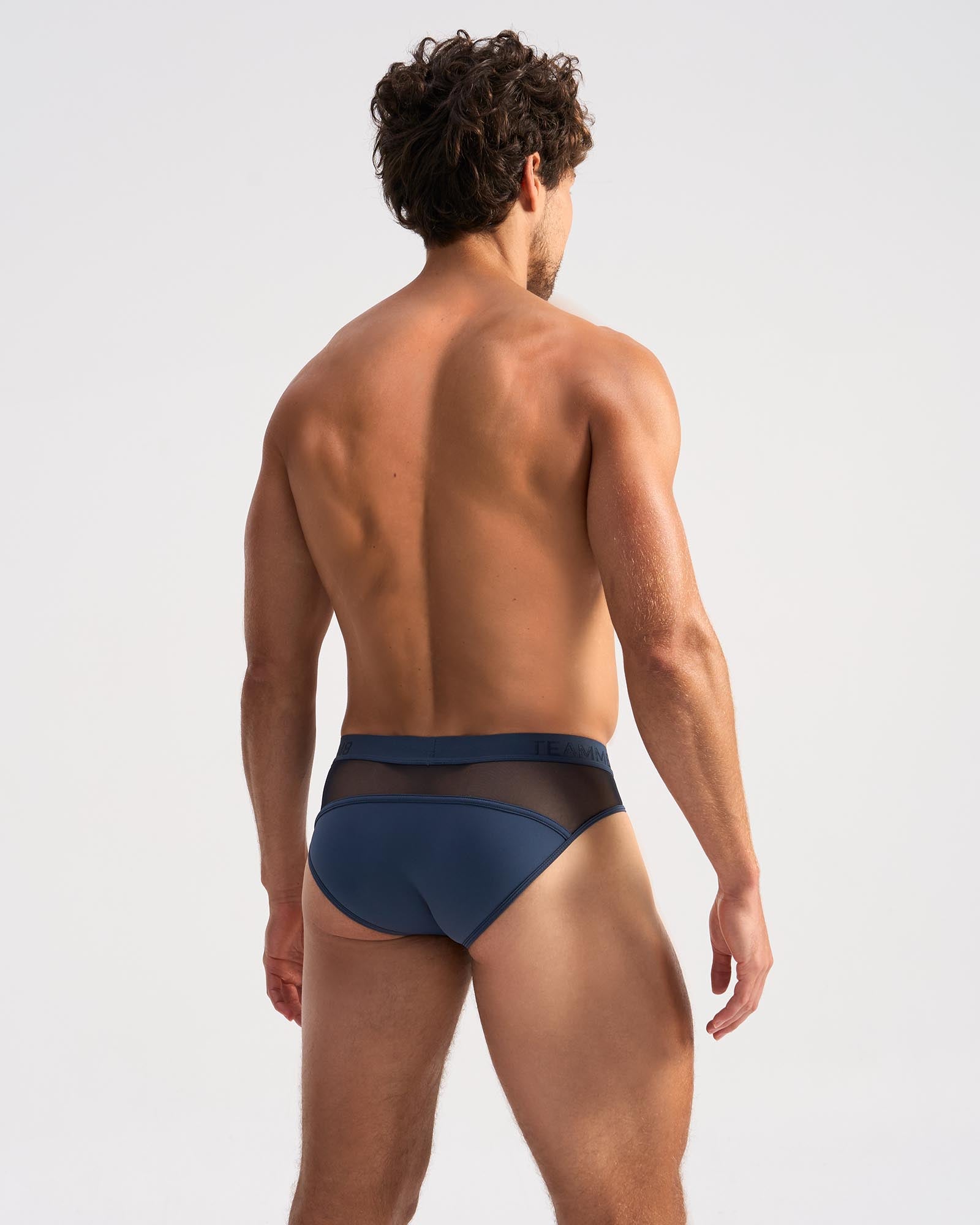 Score Sheer Slim Brief - Midnight Navy