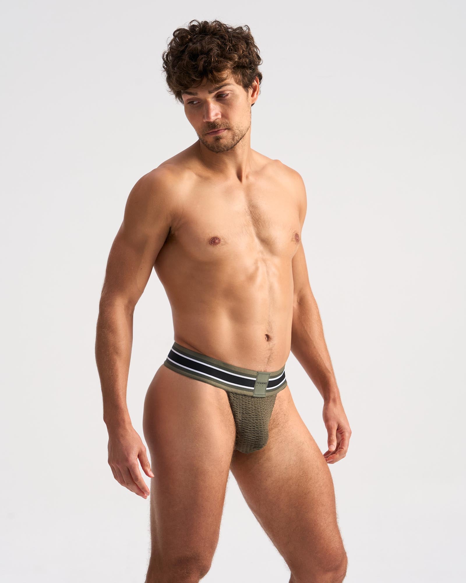 Locker Room Thong - Khaki