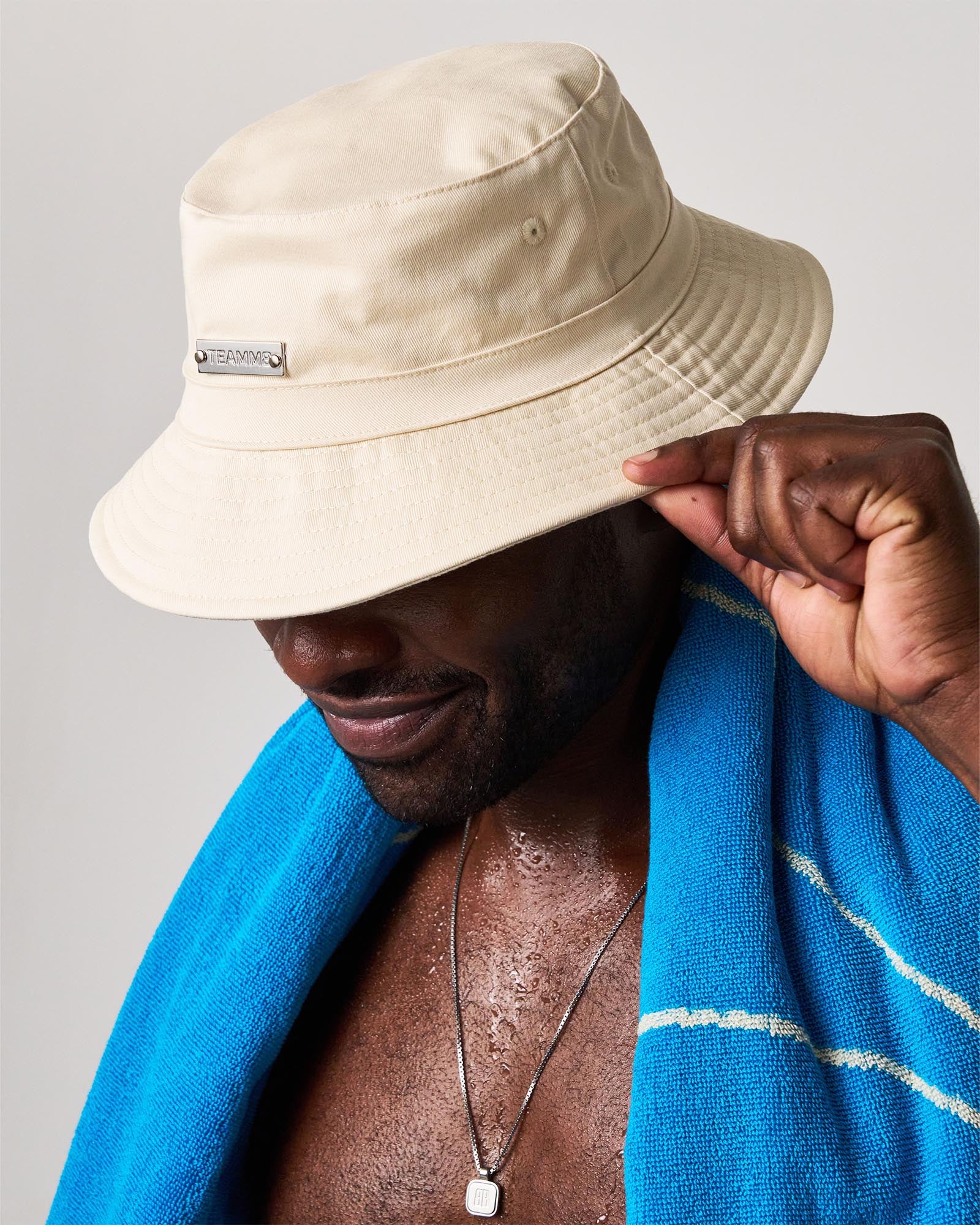 Statement Bucket Hat - Ecru