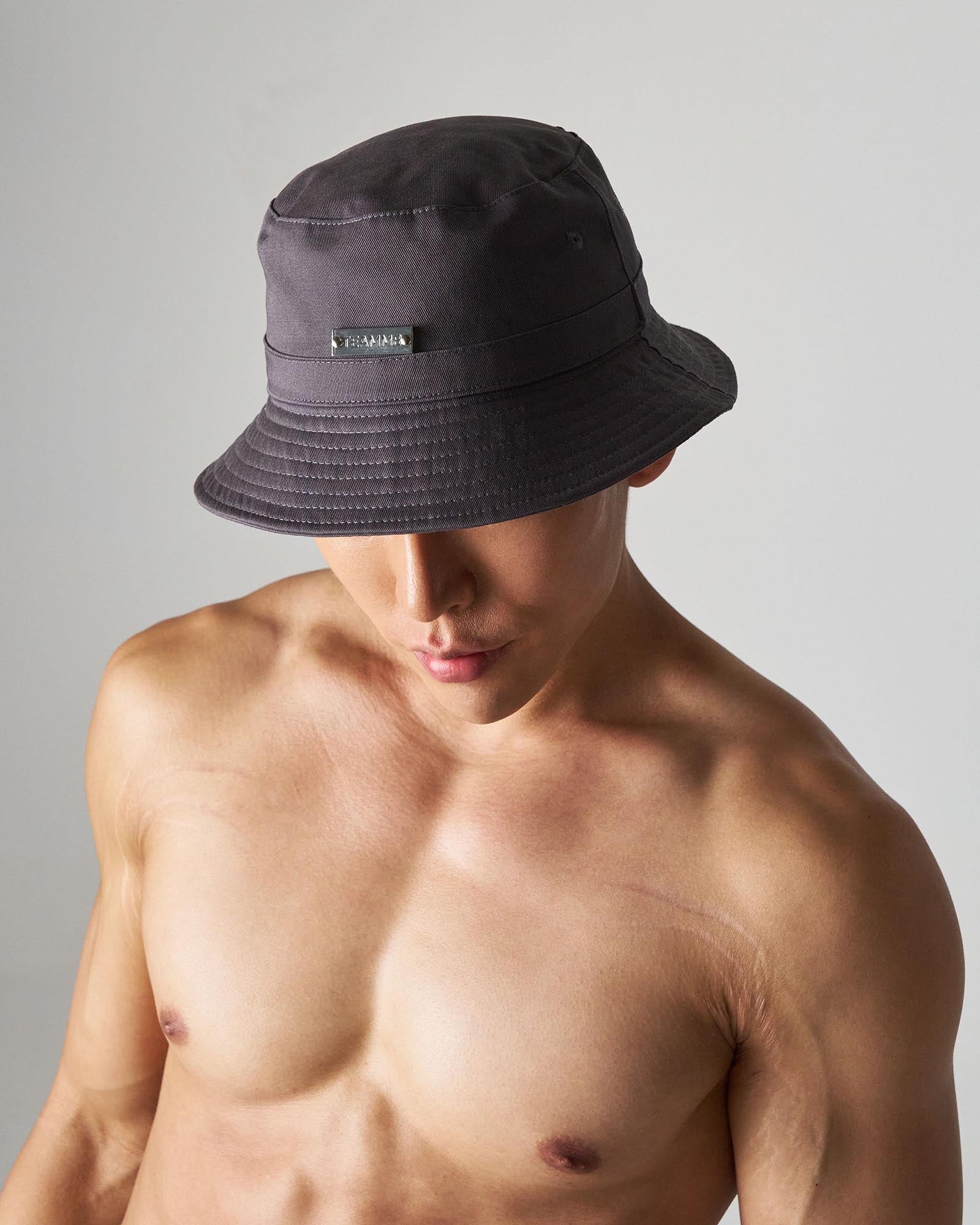 Statement Bucket Hat - Gunmetal