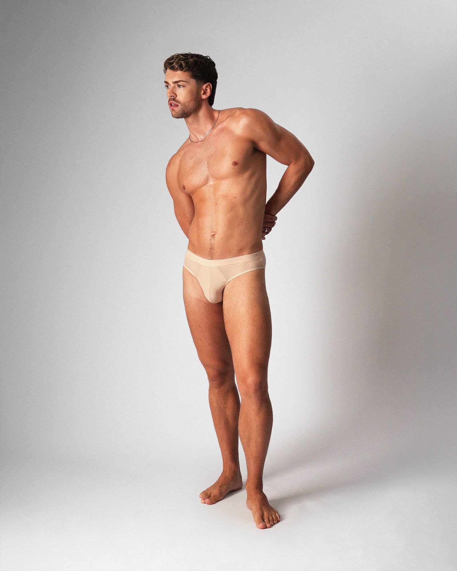 Allure Sheer Brief - Husk