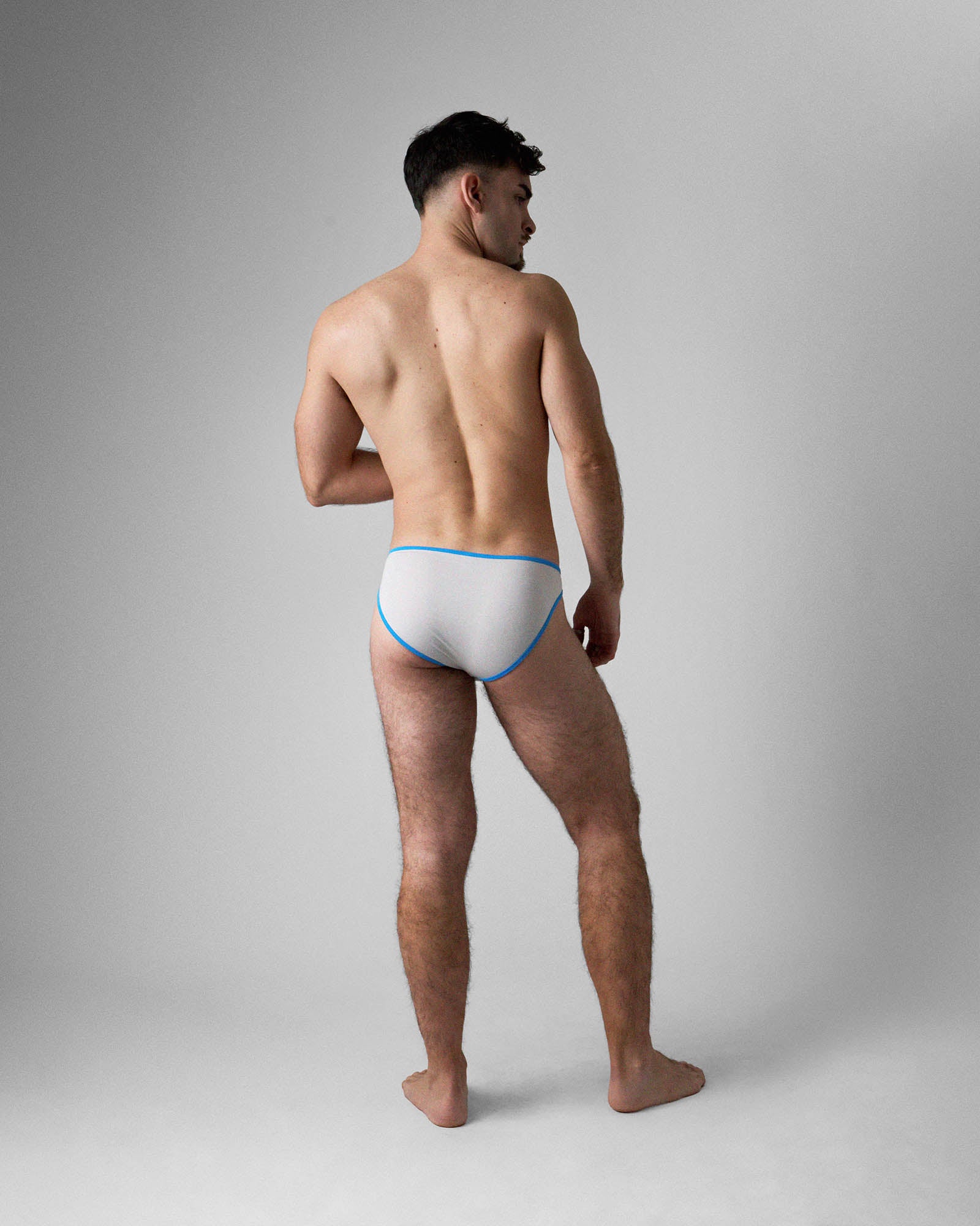 Flaunt Bikini Brief - Cyber Grey