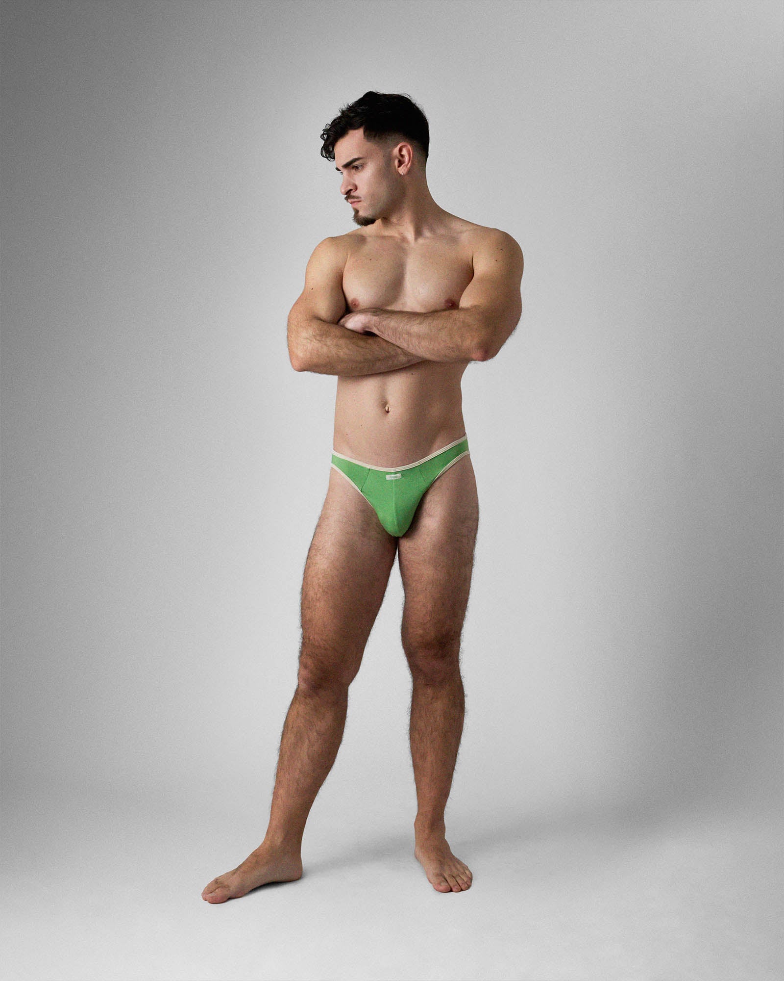 Flaunt Bikini Brief - Matcha
