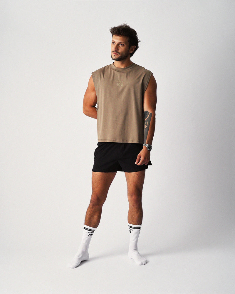 Strike Box Muscle Tank 2.0 - Taupe