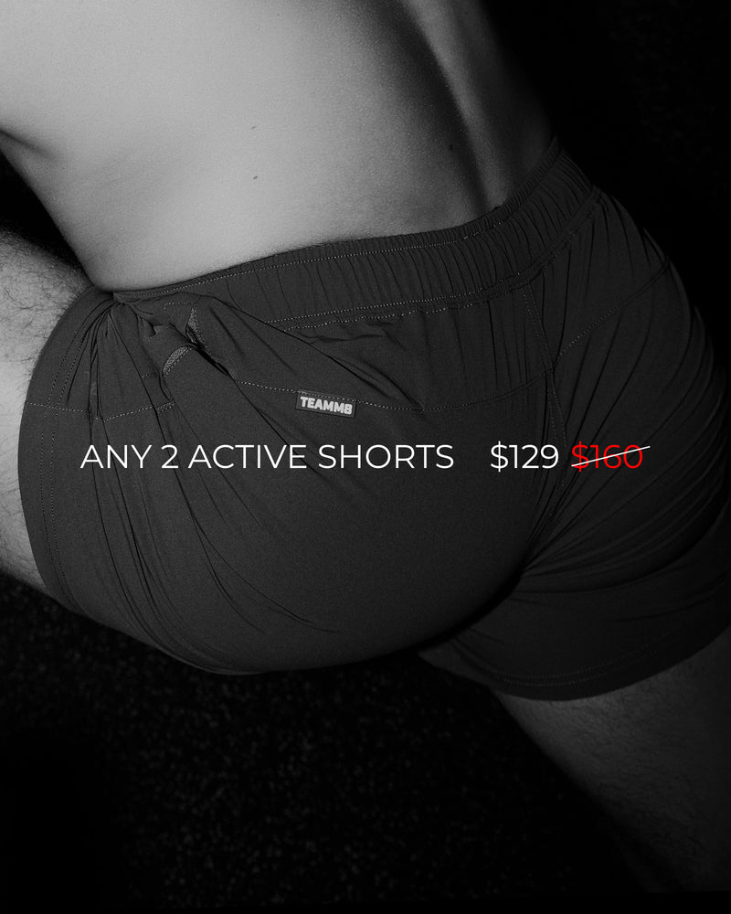 any 2 gym shorts for $129