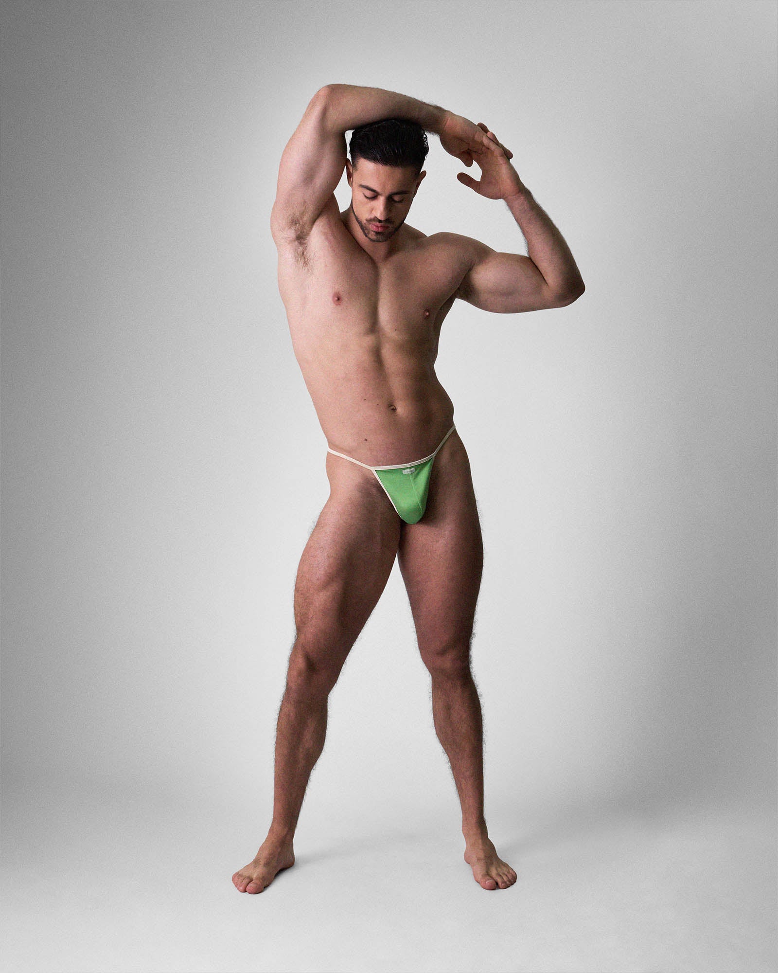 Flaunt Micro Thong - Matcha