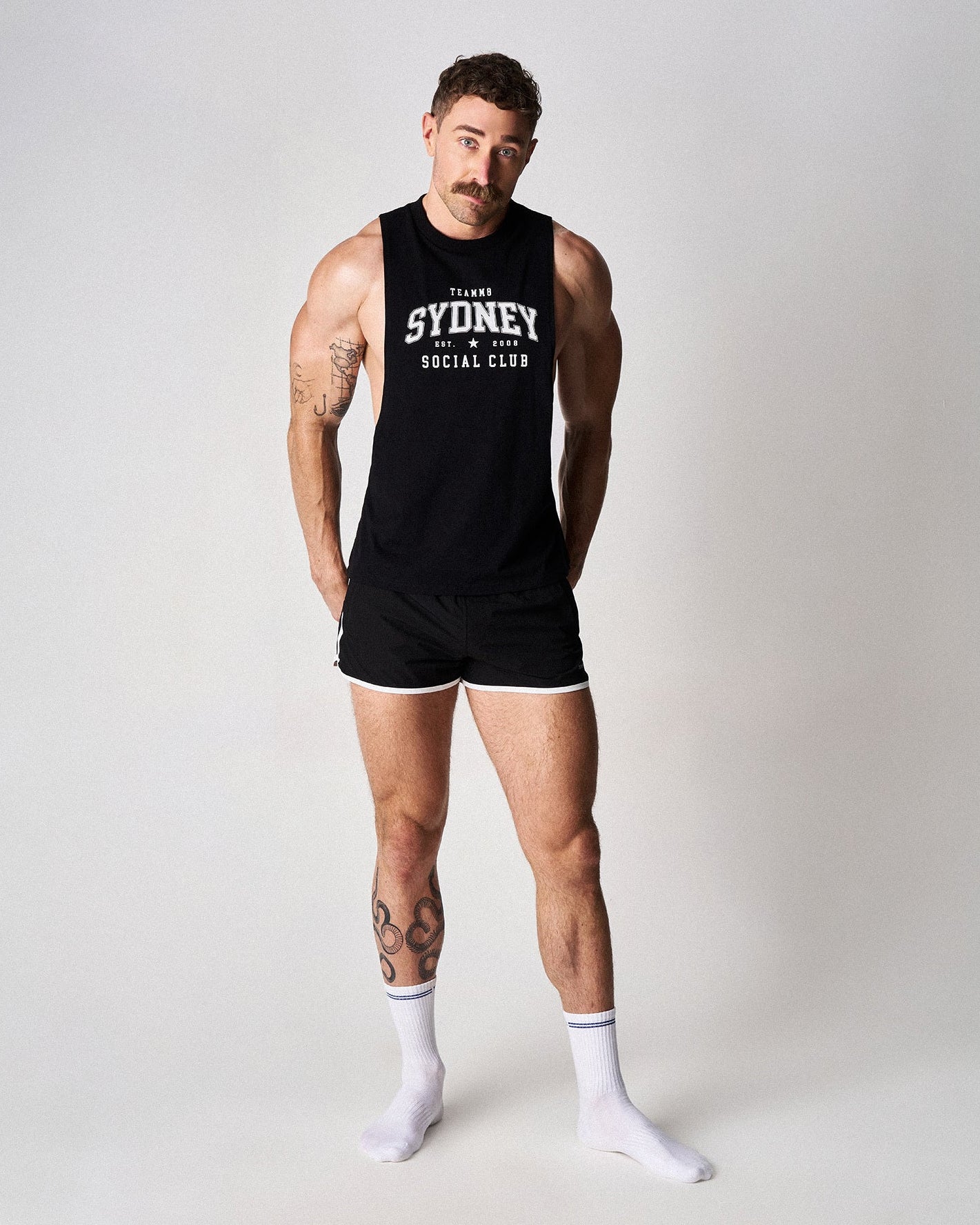 S.S.C. Legacy Slim Tank - Black