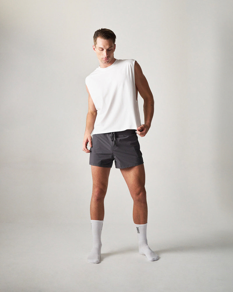 Strike Box Muscle Tank 2.0 - White