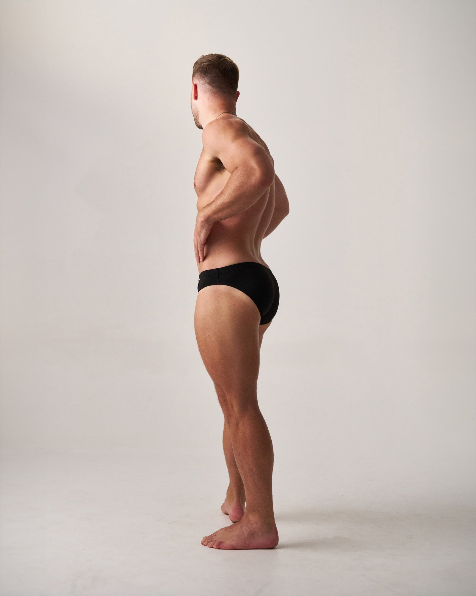 Statement Swim Brief - Black