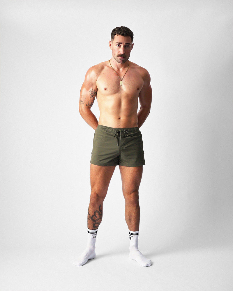 Bolt 3" Short - Army