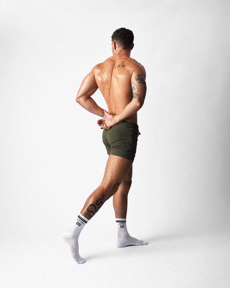 Bolt 3" Short - Army