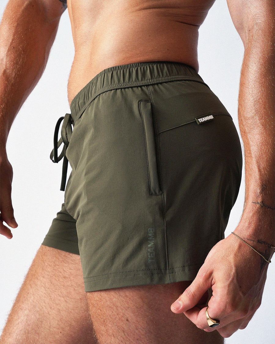 Bolt 3" Short - Army