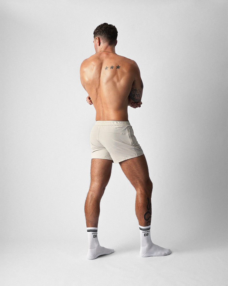 Bolt 3" Short - Ecru