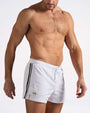 S.S.C. Fraternity Mesh 3" Short - White