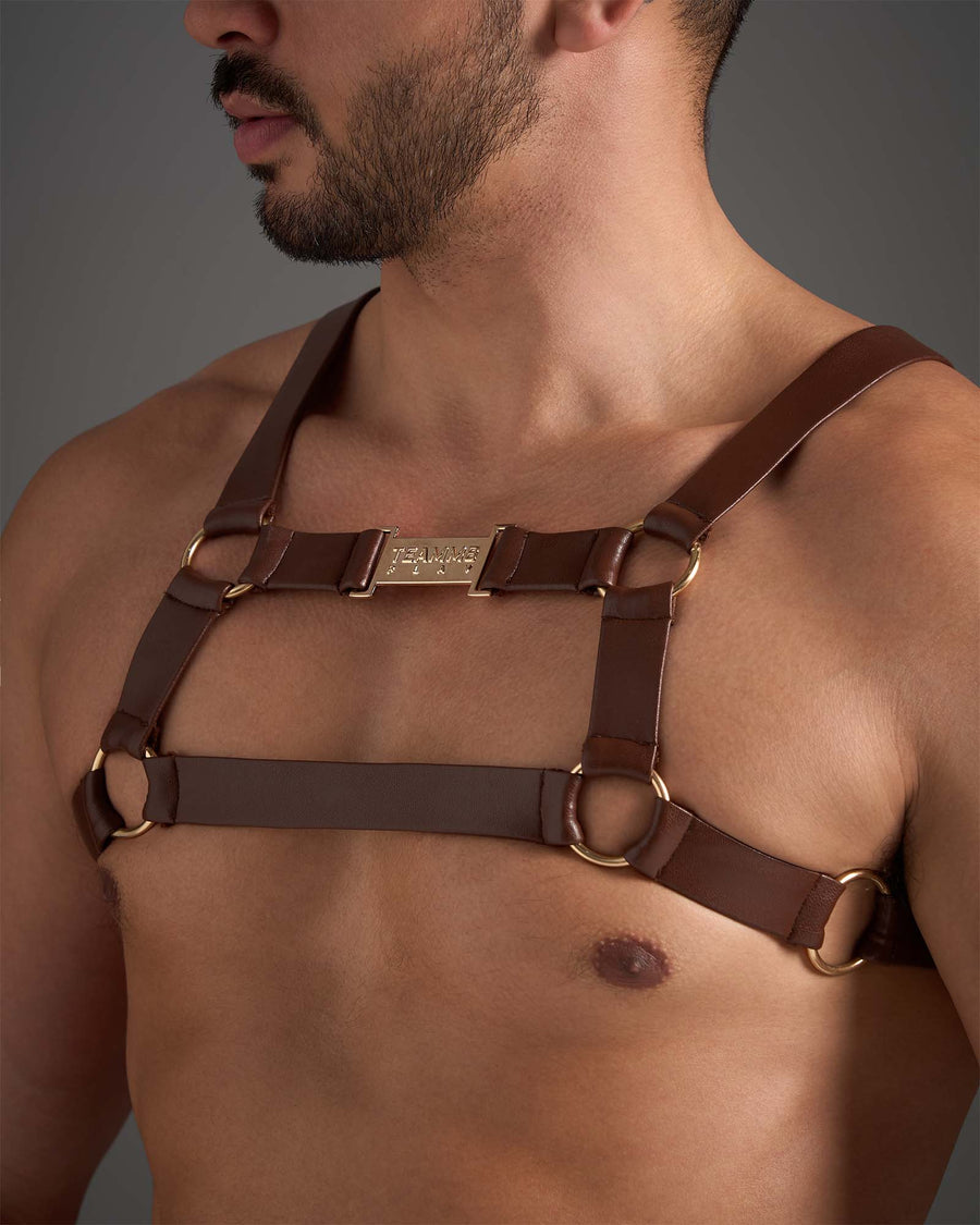 Flex Harness - Faux Leather Saddle