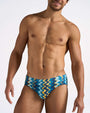 Resort Wide Cut Swim Brief - Blue Mirage