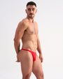 Flirt Cotton Thong - Crimson