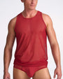 Score Sheer Tank - Jester Red