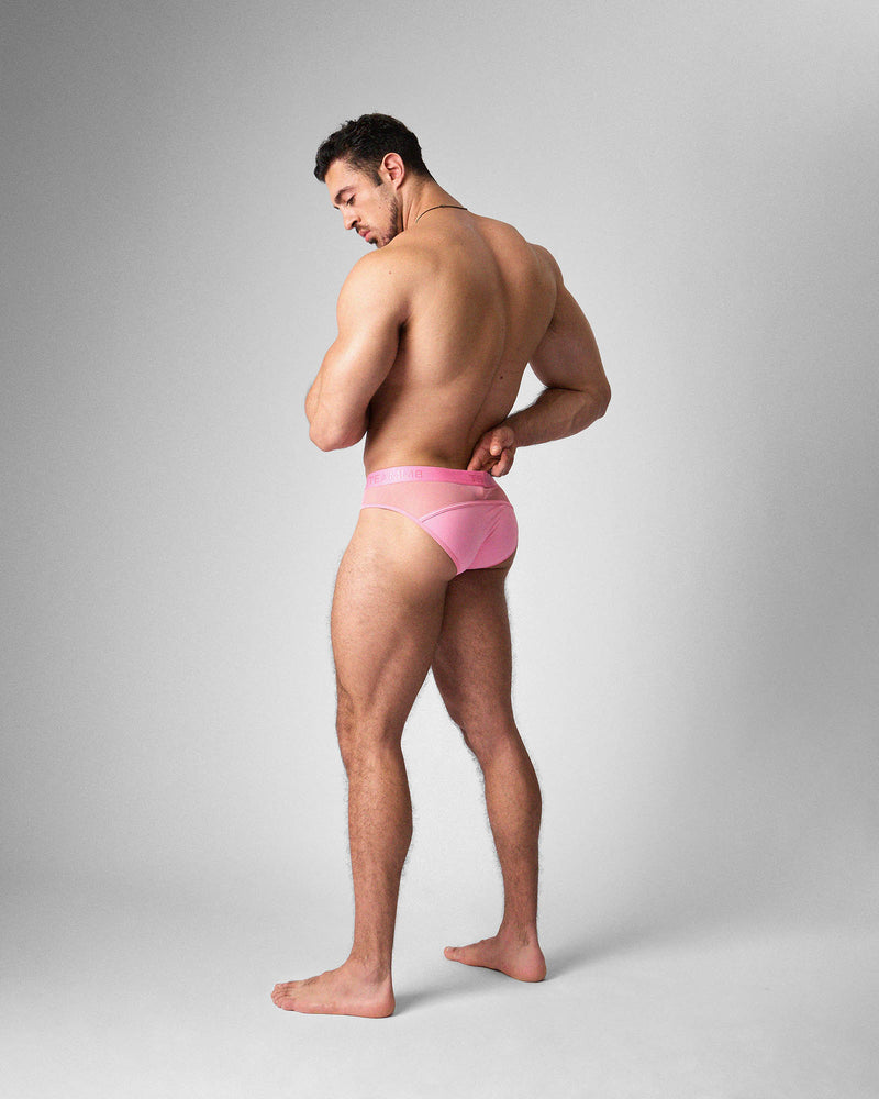 Score Sheer Slim Brief - Blush