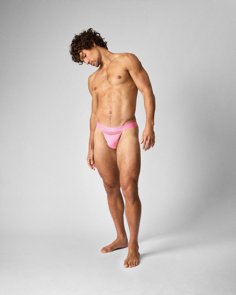 Score Sheer Sports Brief - Blush