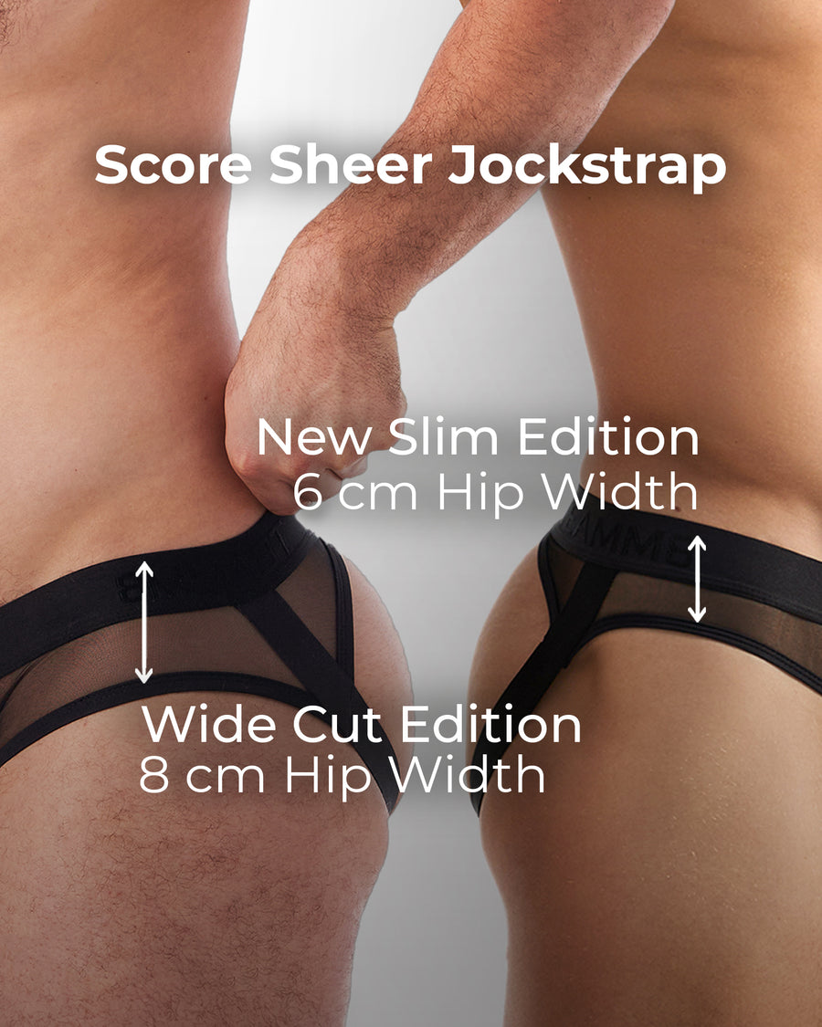 Score Sheer Slim Jockstrap - Sage